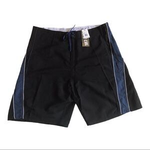 Tru Cal Swim Shorts Trunks Boardshorts Zip Pocket NWT